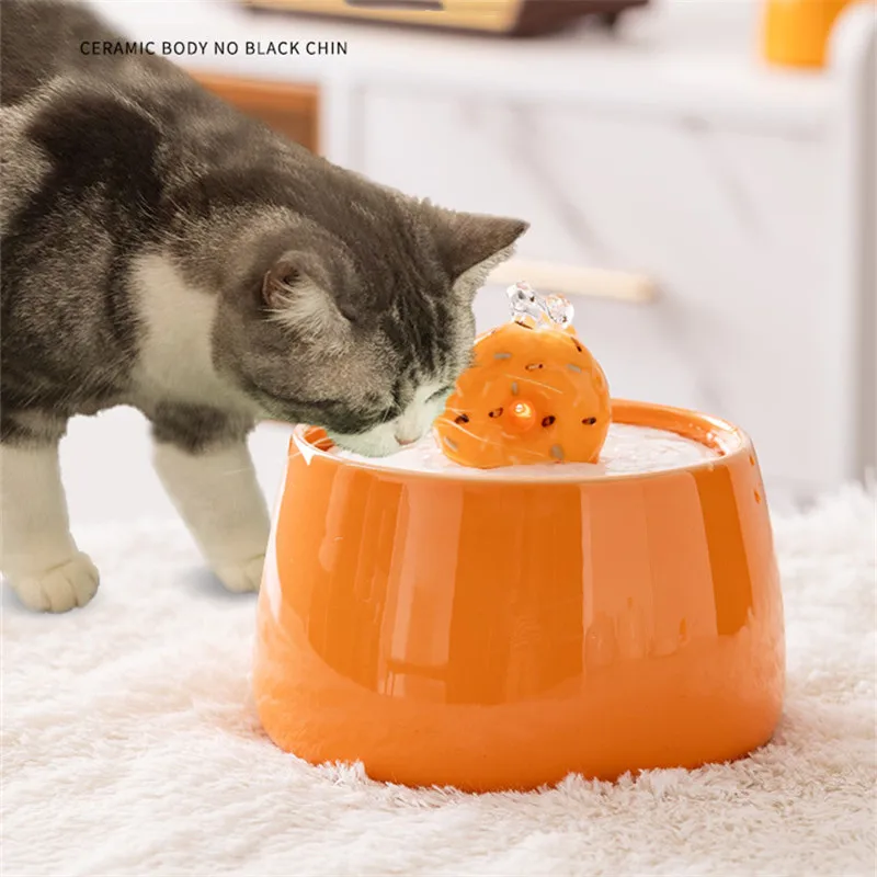 Pet Water Dispenser Automatic Cats Fountain Ceramic Dog Water Bowl Pet Waterer Dogs Dinking USB Smart Power Off Indoor Decor
Pet Water Dispenser Automatic Cats Fountain Ceramic Dog Water Bowl Pet Waterer Dogs Dinking USB Smart Power Off Indoor Decor