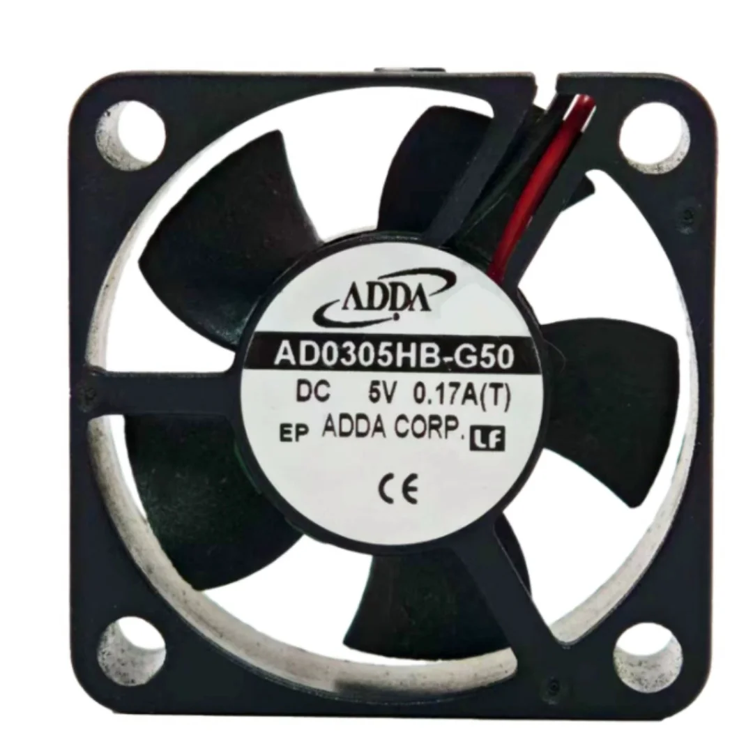 ADDA AD0305HB-G50 DC 5V 0.17A 30x30x10mm 2-Wire Server Cooling Fan
ADDA AD0305HB-G50 DC 5V 0.17A 30x30x10mm 2-Wire Server Cooling Fan