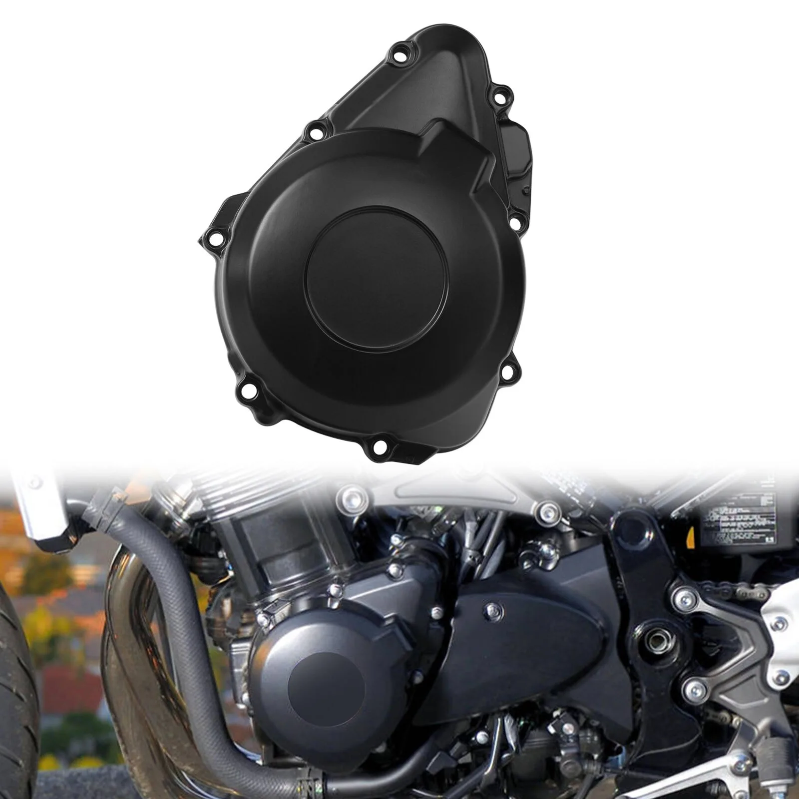 Left Stator Engine Cover Crank Case Black For Kawasaki Z900RS ABS 2018-2023 SE 2022-2023
Left Stator Engine Cover Crank Case Black For Kawasaki Z900RS ABS 2018-2023 SE 2022-2023