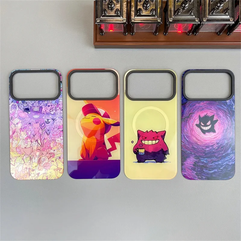 Japann Anime Pikachu Gengar Phone Case For iPhone 11 12 13 14 15 16 17 Pro Max Plus Cute Cartoon Eevee Magnetic 2 IN 1 Cover
Japann Anime Pikachu Gengar Phone Case For iPhone 11 12 13 14 15 16 17 Pro Max Plus Cute Cartoon Eevee Magnetic 2 IN 1 Cover