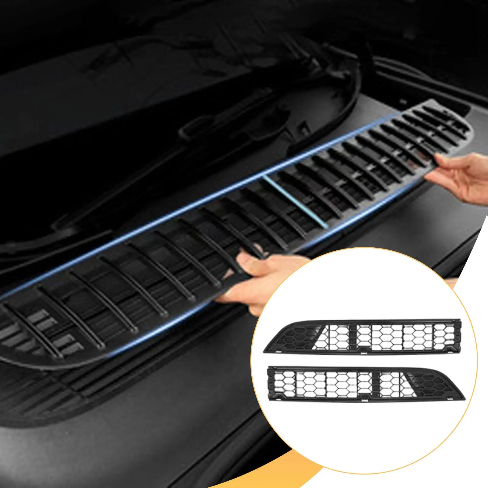 Sturdy Front Grille Mesh Grid Inserts Water Tank Guard Dustproof Car Accessory for Tesla Model Y 2025
Sturdy Front Grille Mesh Grid Inserts Water Tank Guard Dustproof Car Accessory for Tesla Model Y 2025
