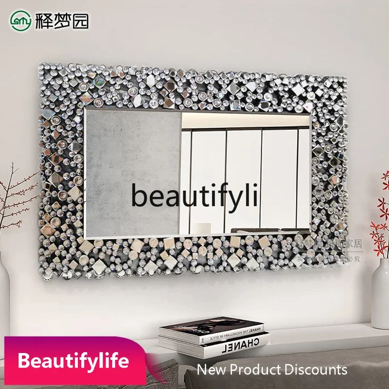 6239European Style Three-Dimensional Wall-Mounted Entrance Mirror Light Luxury Living Room Decorative Mirror Bathroom Vanity Mir
6239European Style Three-Dimensional Wall-Mounted Entrance Mirror Light Luxury Living Room Decorative Mirror Bathroom Vanity Mir
