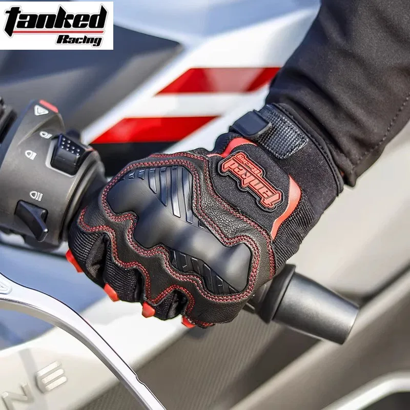 TANKED Breathable Full Finger Racing Motorcycle Gloves Quality Stylishly Decorated Antiskid Wearable Gloves Large Size XXL Black
TANKED Breathable Full Finger Racing Motorcycle Gloves Quality Stylishly Decorated Antiskid Wearable Gloves Large Size XXL Black