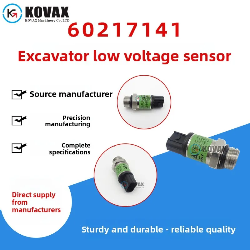 Fits 60217141 Excavator Low Pressure Sensor 50bar SY335C SY365C Pressure Sensor
Fits 60217141 Excavator Low Pressure Sensor 50bar SY335C SY365C Pressure Sensor