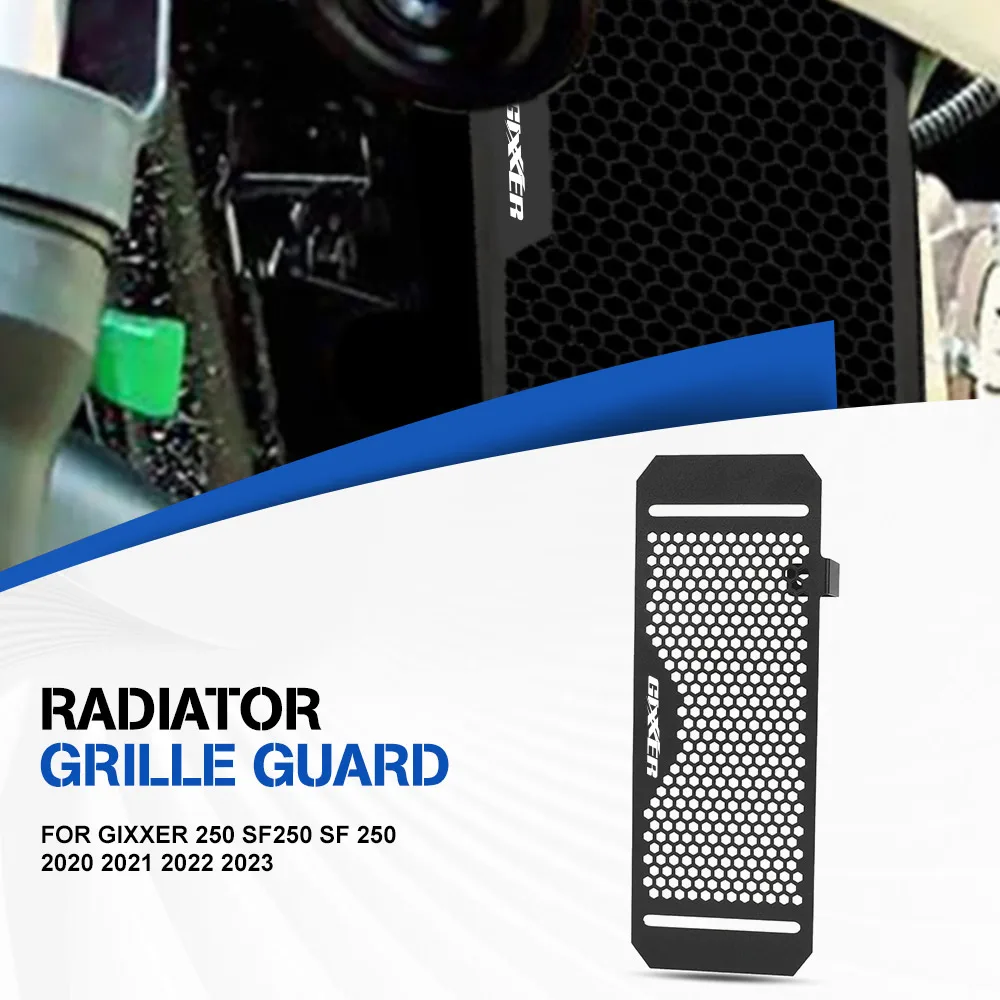 FOR Suzuki Gixxer 250 SF 250 2020 2021 2022 2023 Radiator Guard Water Coolant Protector Tank Grill Protection Gixxer250 SF250
FOR Suzuki Gixxer 250 SF 250 2020 2021 2022 2023 Radiator Guard Water Coolant Protector Tank Grill Protection Gixxer250 SF250