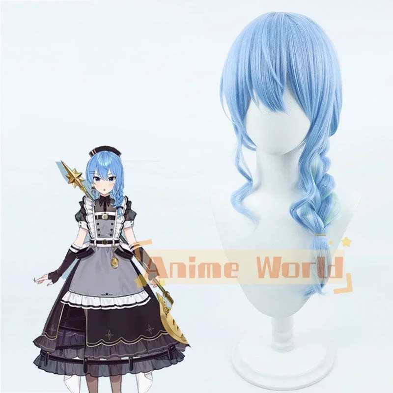 Парик для косплея Hoshimachi Suisei Battle Maid Suisei, парик для Хэллоуина и Рождества, женский и мужской парик для взрослых
Парик для косплея Hoshimachi Suisei Battle Maid Suisei, парик для Хэллоуина и Рождества, женский и мужской парик для взрослых