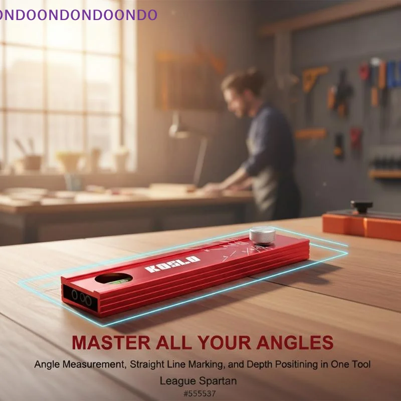 Versatile Protractor for Woodworking with Multi-angle Ruler and Depth-gauging Leveling Posit
Versatile Protractor for Woodworking with Multi-angle Ruler and Depth-gauging Leveling Posit