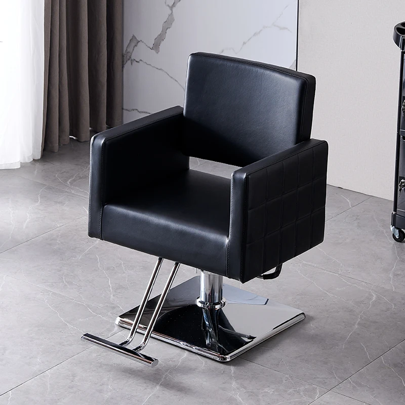 Salon Chair for Hair Stylist, Beauty Hydraulic Styling Black Barber Chair Spa Equipment with Classic Retro Grid Shape
Salon Chair for Hair Stylist, Beauty Hydraulic Styling Black Barber Chair Spa Equipment with Classic Retro Grid Shape