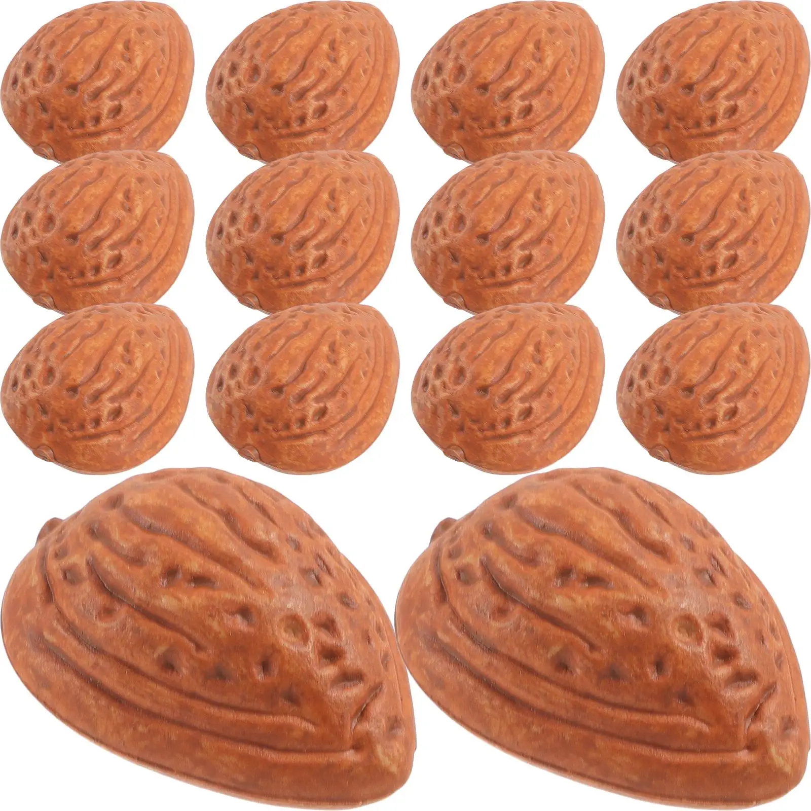 20 Pcs Ornament Artificial Almonds Model Display Props Lifelike Decoration Orange Faux Nut Models
20 Pcs Ornament Artificial Almonds Model Display Props Lifelike Decoration Orange Faux Nut Models
