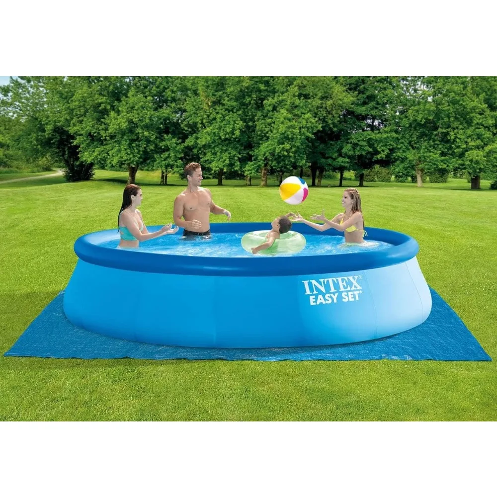 26175EH Easy Set Inflatable Swimming Pool Set: 18ft x 48in – Includes 1500 GPH Cartridge Filter Pump – Removable Ladder
26175EH Easy Set Inflatable Swimming Pool Set: 18ft x 48in – Includes 1500 GPH Cartridge Filter Pump – Removable Ladder