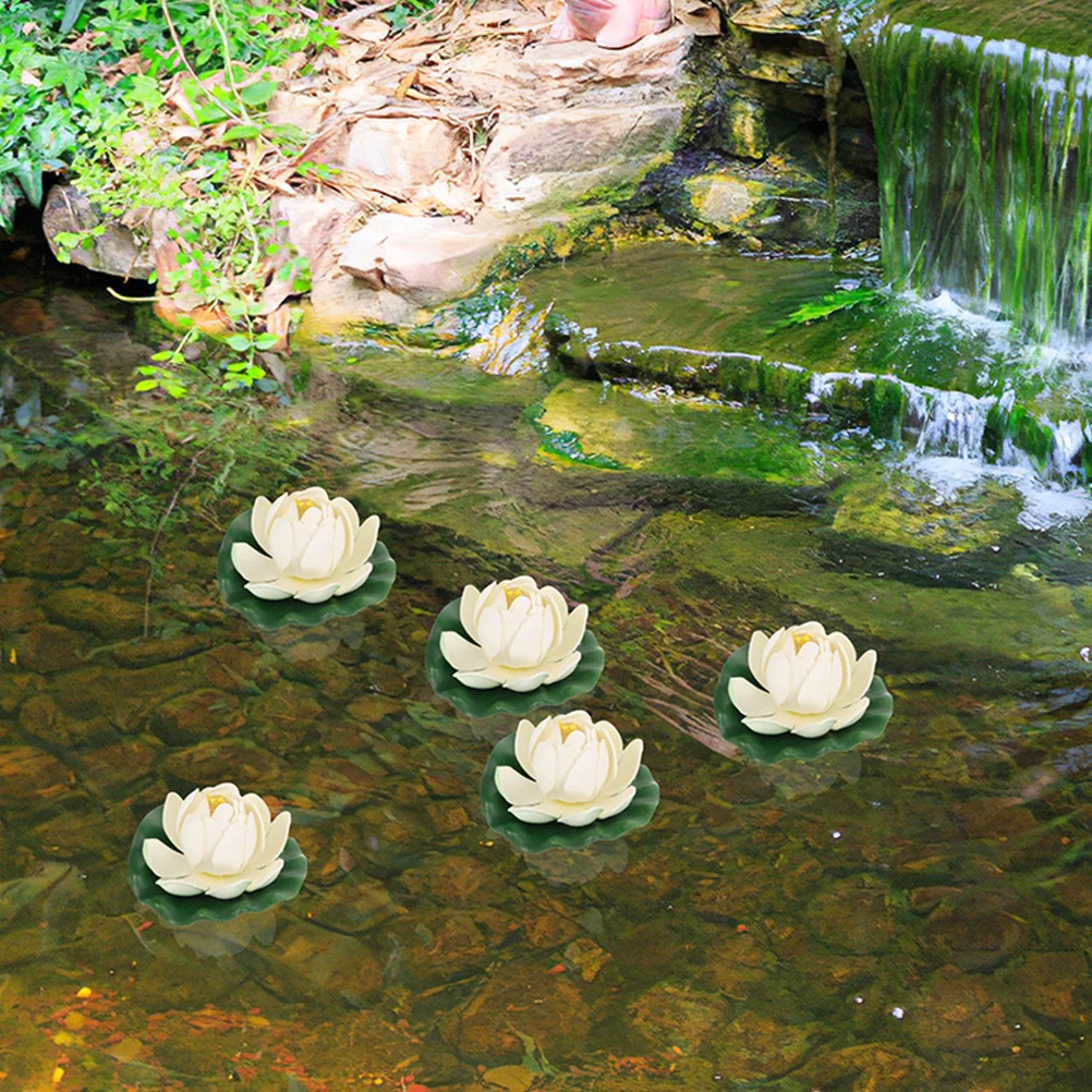 6pcs Artificial Lotus Flowers 10cm Pink Half-Open Floating Decorations Pond Pool Fish Tank Aquarium Garden Landscape
6pcs Artificial Lotus Flowers 10cm Pink Half-Open Floating Decorations Pond Pool Fish Tank Aquarium Garden Landscape