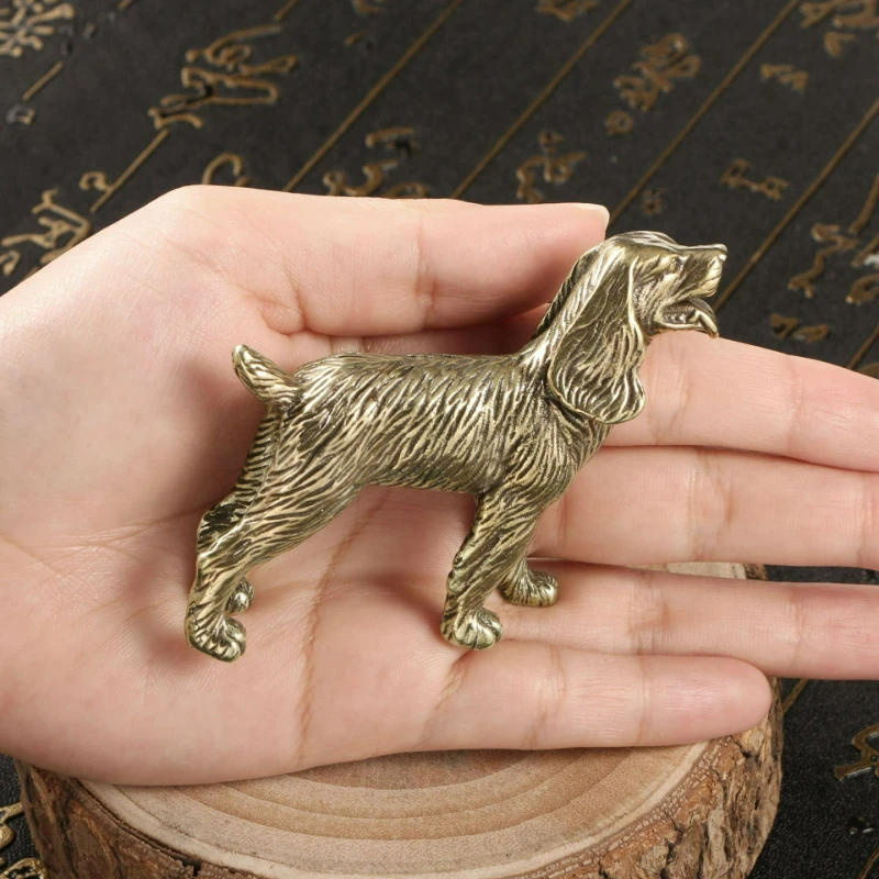 Antique Brass Sculpture Golden Retriever Dog Ornaments Dining Table Pet Tea Pet Fish Tank Ornaments Collection Crafts Gifts
Antique Brass Sculpture Golden Retriever Dog Ornaments Dining Table Pet Tea Pet Fish Tank Ornaments Collection Crafts Gifts