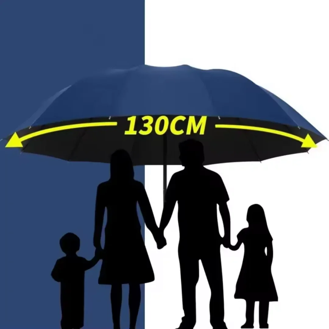 125cm extra-large folding umbrella suitable for both sunny and rainy days and is windproof, waterproof comprehensive protection.
125cm extra-large folding umbrella suitable for both sunny and rainy days and is windproof, waterproof comprehensive protection.