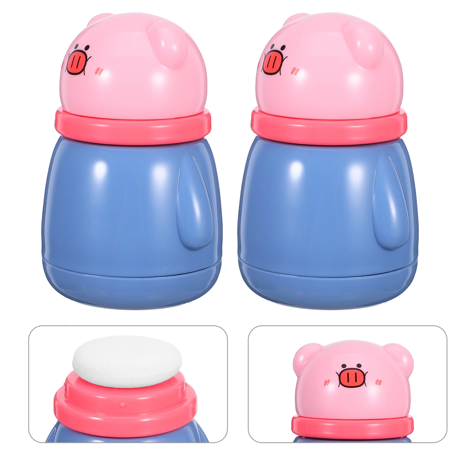 2pcs Baby Puff Container Portable Dusting Jar For Infant Talcum Refillable Loose Powder Case Body Powder Applicator
2pcs Baby Puff Container Portable Dusting Jar For Infant Talcum Refillable Loose Powder Case Body Powder Applicator
