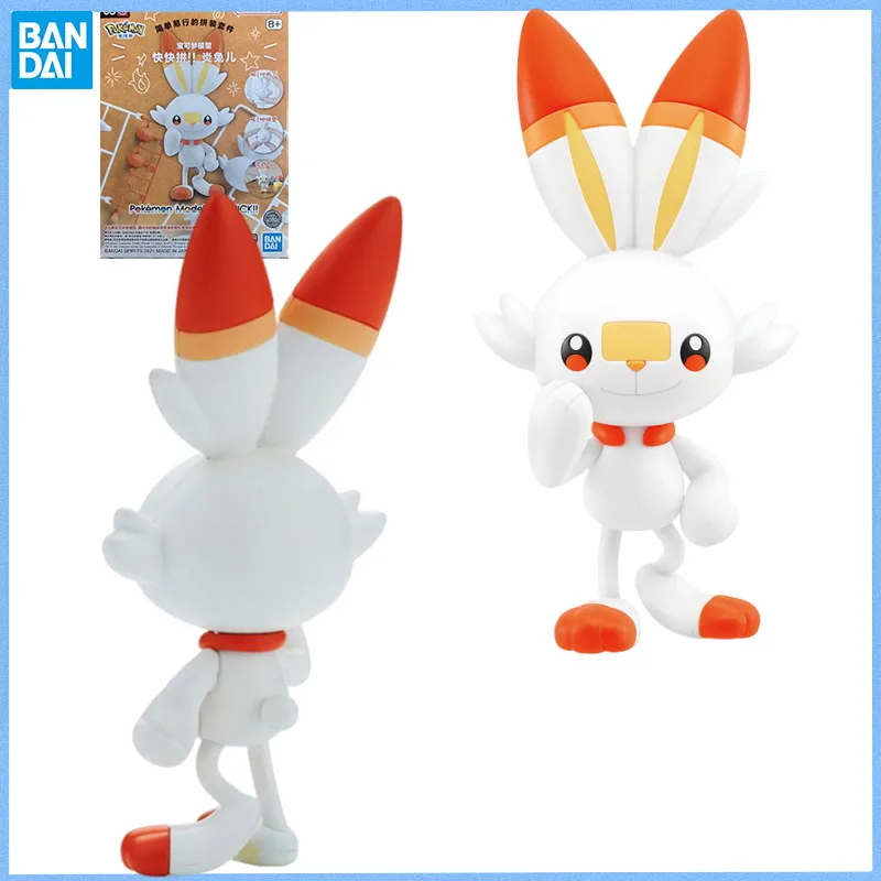 BANDAI SPIRITS Genuine Pokemon PLAMO COLLECTION 05 Scorbunny Anime figure Movable toy Anime Peripheral Doll for Collectors
BANDAI SPIRITS Genuine Pokemon PLAMO COLLECTION 05 Scorbunny Anime figure Movable toy Anime Peripheral Doll for Collectors