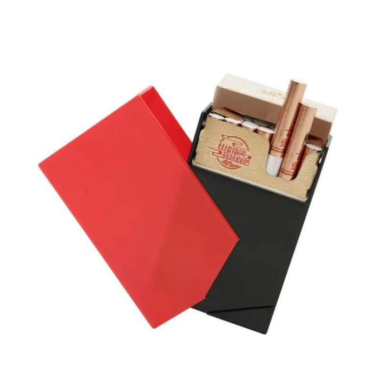 Side Slide Cigarette Case 20pcs Anti-crush Moisture-proof Push-pull Plastic Cigarette Case Cigarette Accessories
Side Slide Cigarette Case 20pcs Anti-crush Moisture-proof Push-pull Plastic Cigarette Case Cigarette Accessories