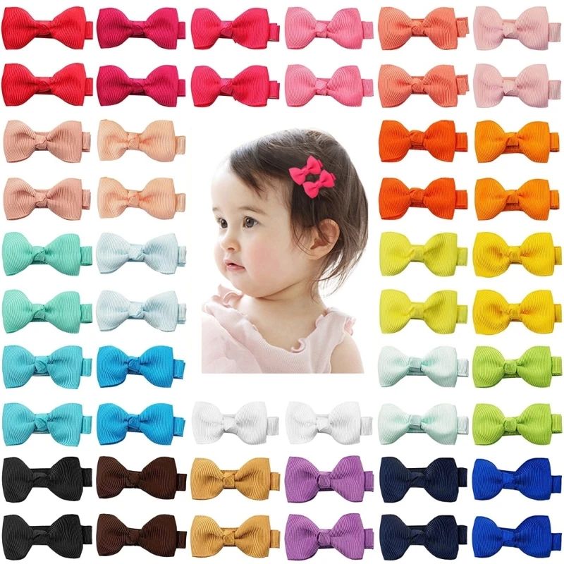 F62D Colorful Hair Clip Bow Hair Barrettes Ribbon Clips 25 Colors- Ponytail Holder
F62D Colorful Hair Clip Bow Hair Barrettes Ribbon Clips 25 Colors- Ponytail Holder