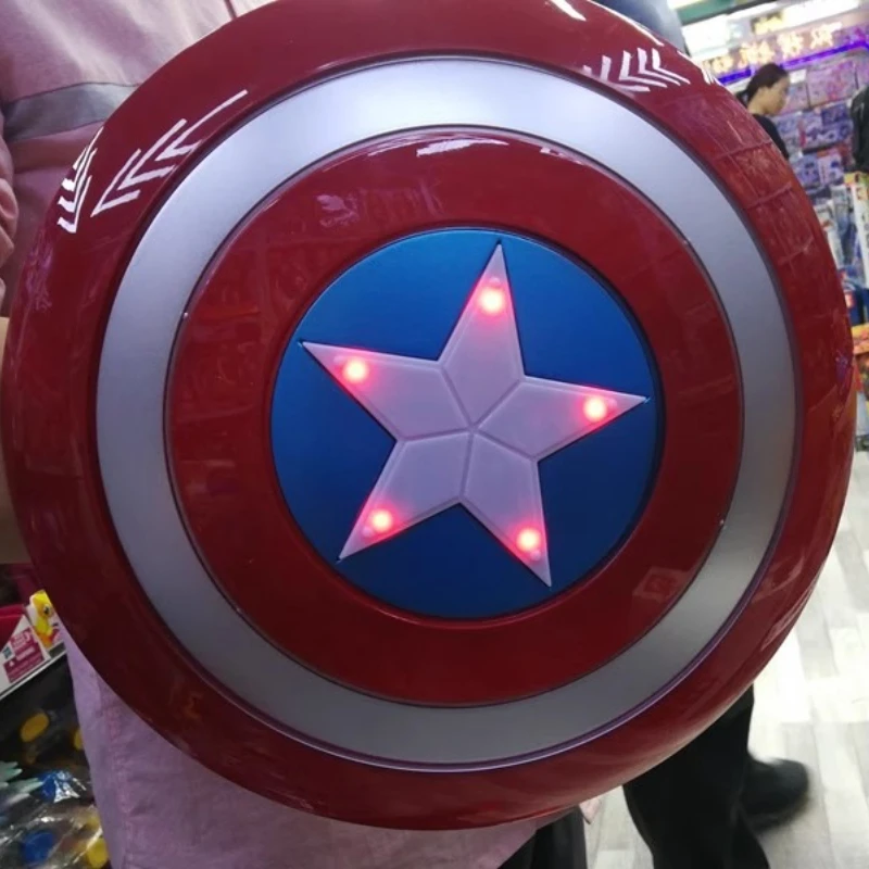 32cm Cosplay Accessories Superhero Captain America Shield LED Light&Sound Shield Costume Fancy Party Anime Stage Show Props
32cm Cosplay Accessories Superhero Captain America Shield LED Light&Sound Shield Costume Fancy Party Anime Stage Show Props