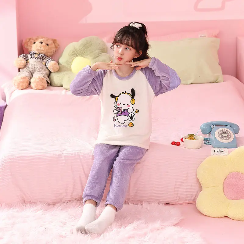 Sanrio Cinnamoroll Фланелевая Пижама Аниме Фигурка My Melody спортивный костюм пальто принцесса зимняя сохраняющая тепло Kawaii горячий мультфильм новый стиль
Sanrio Cinnamoroll Фланелевая Пижама Аниме Фигурка My Melody спортивный костюм пальто принцесса зимняя сохраняющая тепло Kawaii горячий мультфильм новый стиль