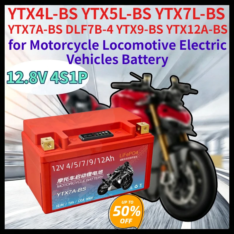 Lithium Iron Phosphate Battery 12V 4/5/7/9/12Ah for Motorcycle Locomotive Electric Vehicles Replace The Starting Lithium Battery
Lithium Iron Phosphate Battery 12V 4/5/7/9/12Ah for Motorcycle Locomotive Electric Vehicles Replace The Starting Lithium Battery