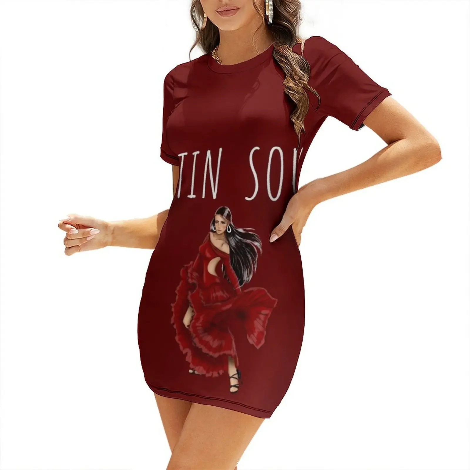 Latin Soul Short-Sleeved Dress Bride dresses dresses for women 2026 woman dress sexy short dresses daring
Latin Soul Short-Sleeved Dress Bride dresses dresses for women 2026 woman dress sexy short dresses daring