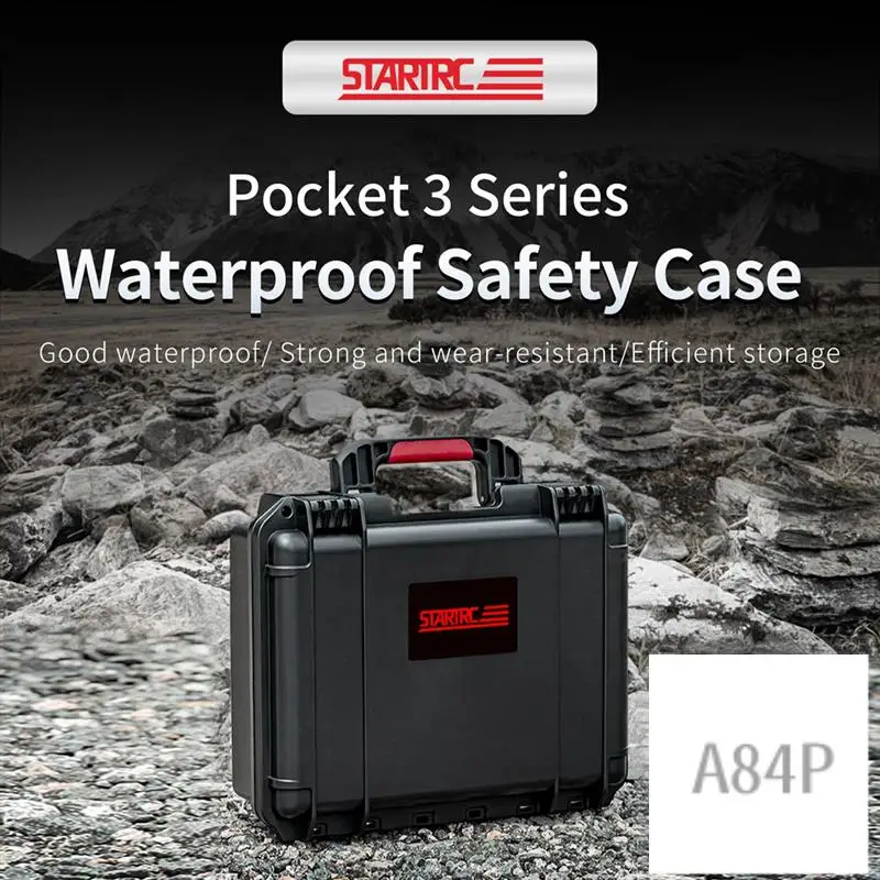 STARTRC For DJI Pocket3 Sports Camera Portable Waterproof Explosion-Proof Multifunctional Convenient Storage Case Accessories
STARTRC For DJI Pocket3 Sports Camera Portable Waterproof Explosion-Proof Multifunctional Convenient Storage Case Accessories