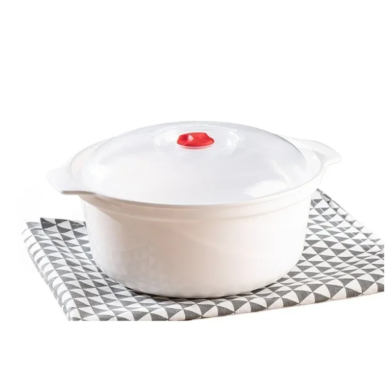 Microwave Oven Special Box Heated Soup Pot Rice Steamed Hot Steamed Buns With Lid Eco-friendly Food Grade Kitchen Tool
Microwave Oven Special Box Heated Soup Pot Rice Steamed Hot Steamed Buns With Lid Eco-friendly Food Grade Kitchen Tool