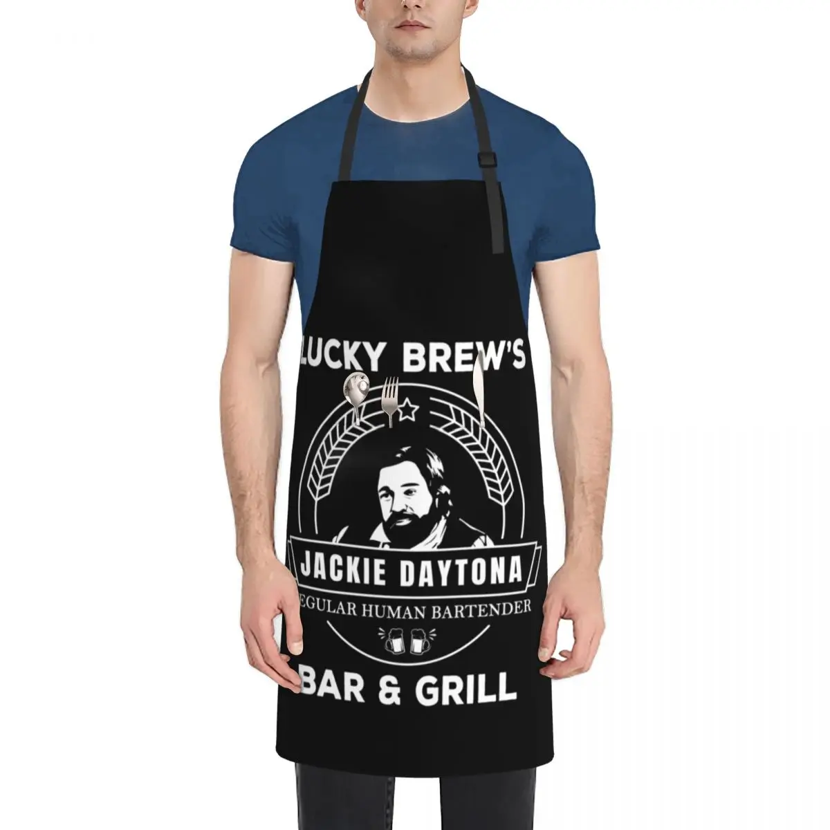 Jackie Daytona - Lucky Brew's Bar and Grill Shirt - What We Do in the Shadows Apron manicurist For Cosmetologist Apron
Jackie Daytona - Lucky Brew's Bar and Grill Shirt - What We Do in the Shadows Apron manicurist For Cosmetologist Apron