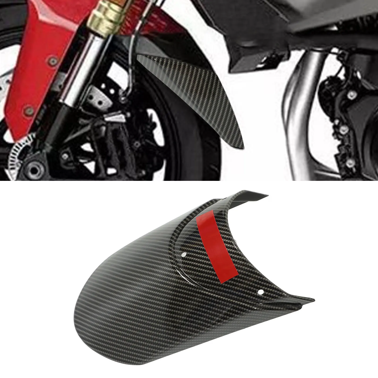 Motorcycle Front Mudguard Extender Extension Carbon Fiber Style for F 900 XR 2020‑2022
Motorcycle Front Mudguard Extender Extension Carbon Fiber Style for F 900 XR 2020‑2022