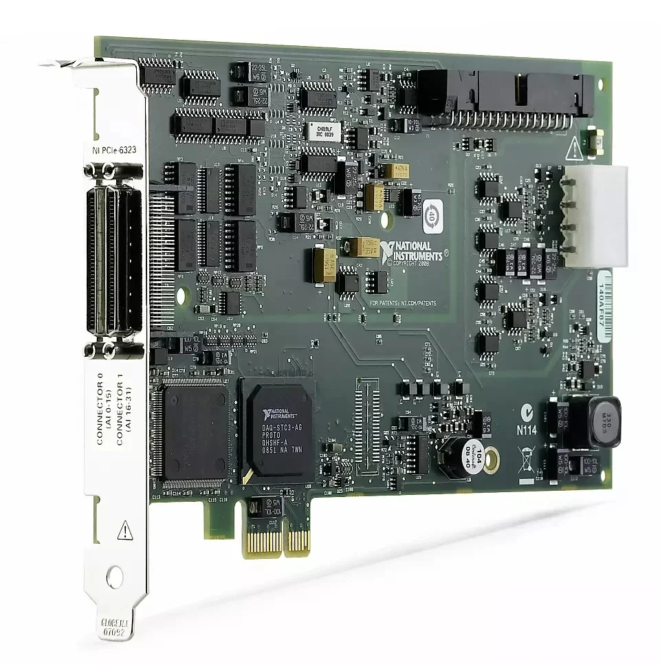 Карта сбора данных American NI PCIe-6321 X Series 2025 781044-01, может быть выставлена счет
Карта сбора данных American NI PCIe-6321 X Series 2025 781044-01, может быть выставлена счет