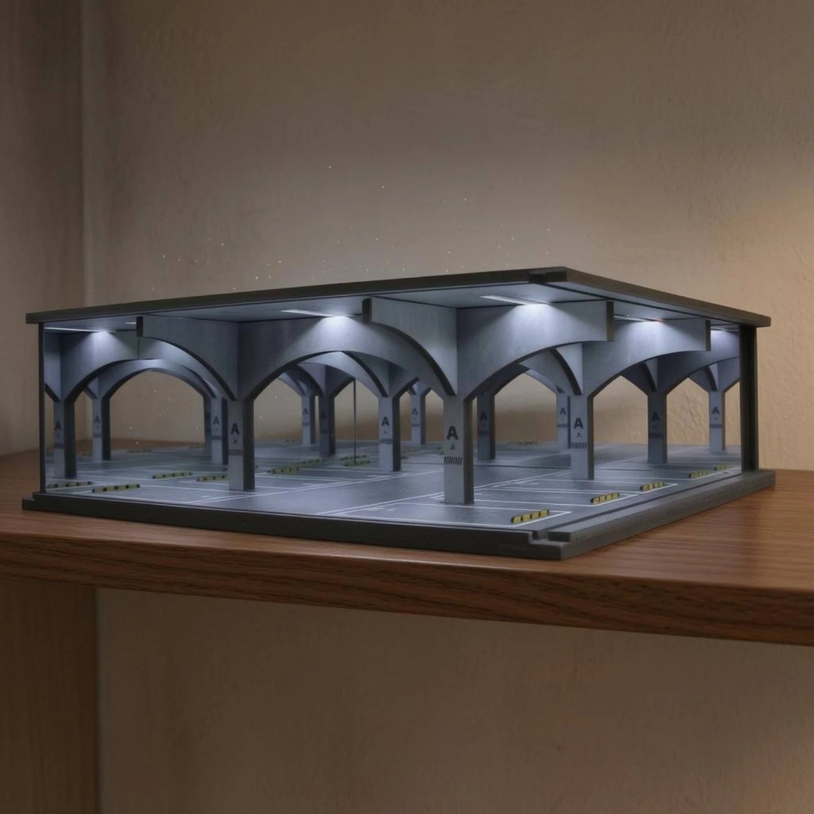 Underground Parking Model PVC Base 1:64 Scale Garage Underground Parking Garage Acrylic
Underground Parking Model PVC Base 1:64 Scale Garage Underground Parking Garage Acrylic
