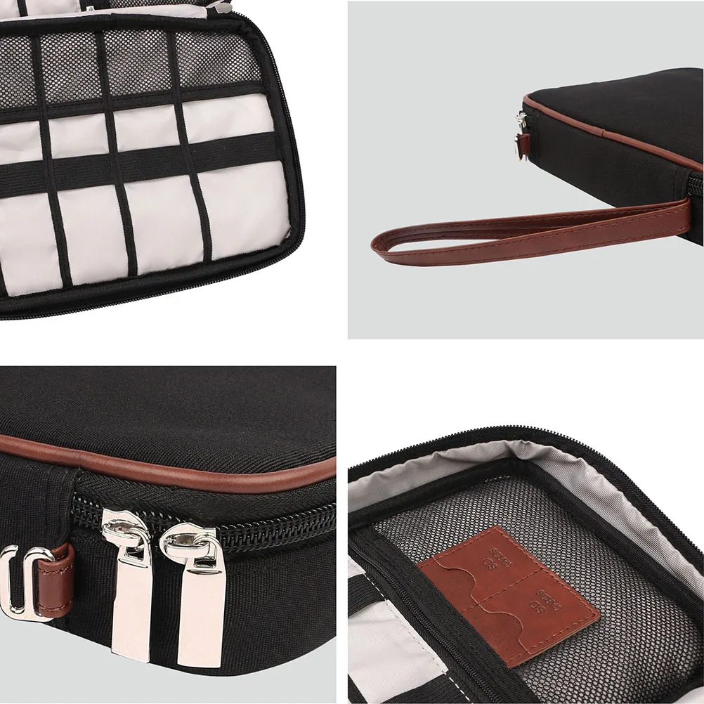 USB Multifunction Digital Accessories Storage Case Portable USB Cable Storage Bag for Trip Business Trip Black
USB Multifunction Digital Accessories Storage Case Portable USB Cable Storage Bag for Trip Business Trip Black