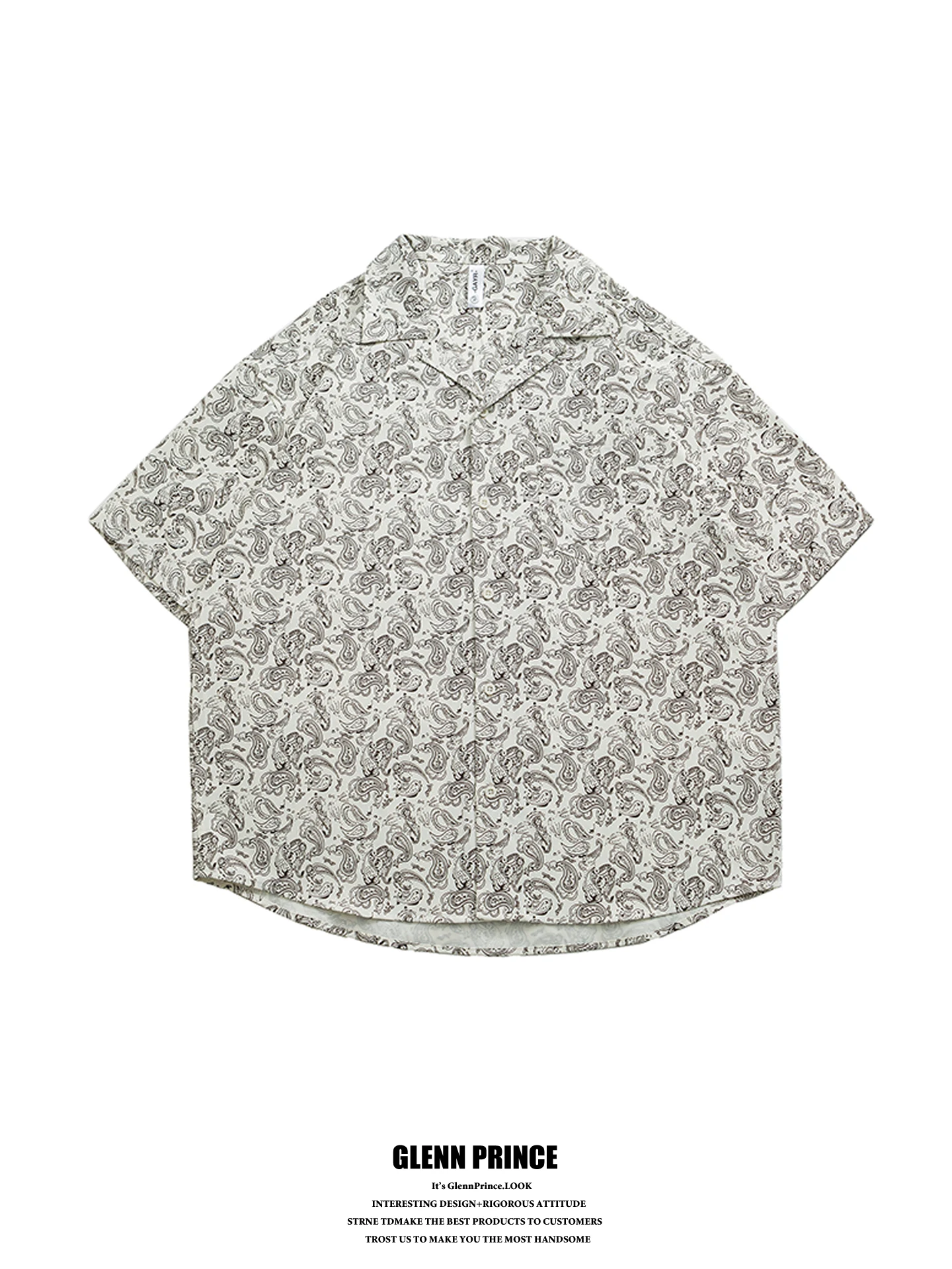 GPstudio Men's Retro Short Sleeve Shirt with Havana Collar And Walnut Flower Print Casual Ethnic Style Summer New Arrival
GPstudio Men's Retro Short Sleeve Shirt with Havana Collar And Walnut Flower Print Casual Ethnic Style Summer New Arrival