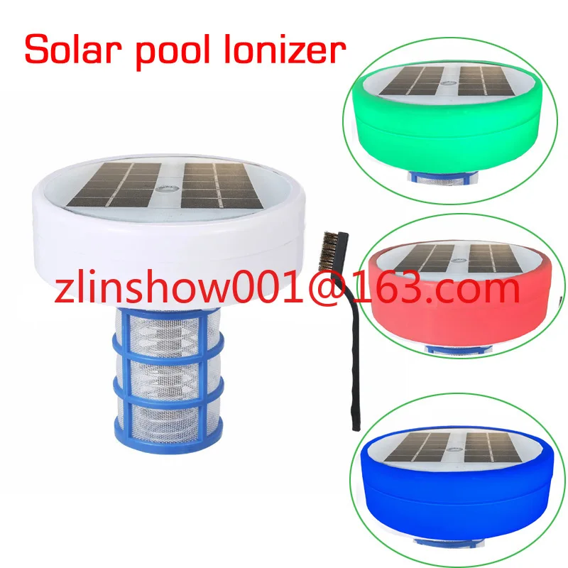 Outdoor solar copper silver ion swimming pool water disinfection algae removal water purifier
Outdoor solar copper silver ion swimming pool water disinfection algae removal water purifier