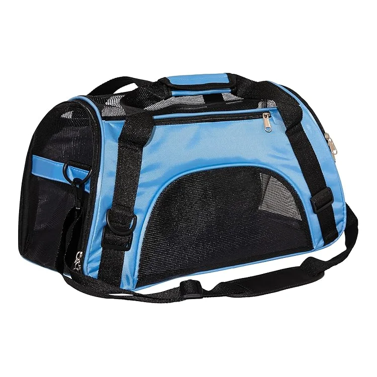 Collapsible Soft-Sided Pet Carriers for Small Medium Cats Dogs Puppies - Airline Approved Pet Carrier & Dog Carrier up to 15 Lbs
Collapsible Soft-Sided Pet Carriers for Small Medium Cats Dogs Puppies - Airline Approved Pet Carrier & Dog Carrier up to 15 Lbs