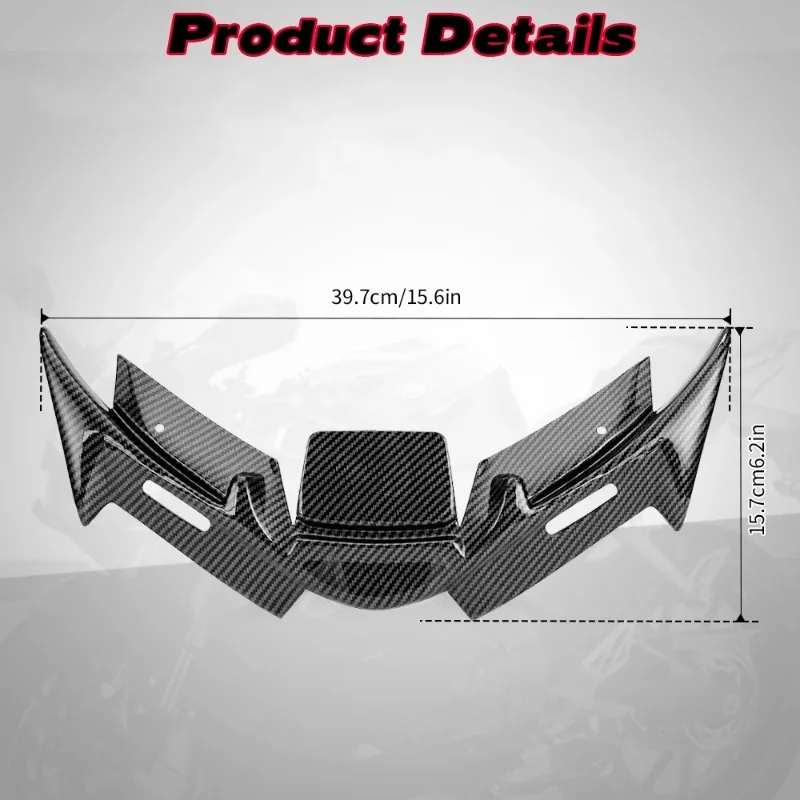 1pc for Yamaha R15 V4 2022 Winglet Motorcycle Front Panel Winglet Fairing Wing Hood Motorcycle Accessories
1pc for Yamaha R15 V4 2022 Winglet Motorcycle Front Panel Winglet Fairing Wing Hood Motorcycle Accessories