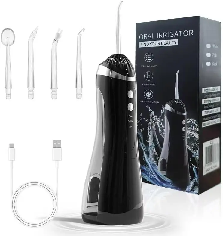 Cordless & Portable Water Flosser – Rechargeable Oral Irrigator for Teeth Cleaning for Braces, Implants & Gum Care
Cordless & Portable Water Flosser – Rechargeable Oral Irrigator for Teeth Cleaning for Braces, Implants & Gum Care