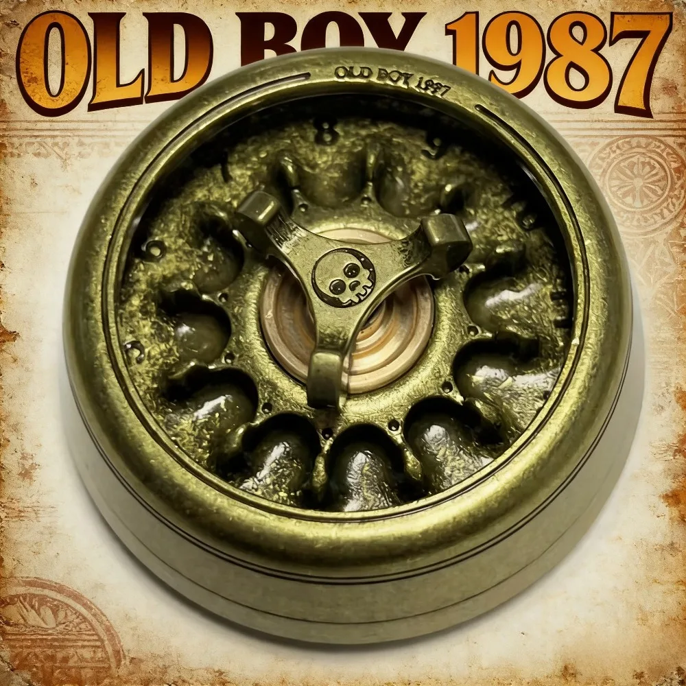 Oldboy EDC Little Devil Carnival 1987 Mechanical Metal Spinning Fidget Toy - Stress Relief Toy
Oldboy EDC Little Devil Carnival 1987 Mechanical Metal Spinning Fidget Toy - Stress Relief Toy