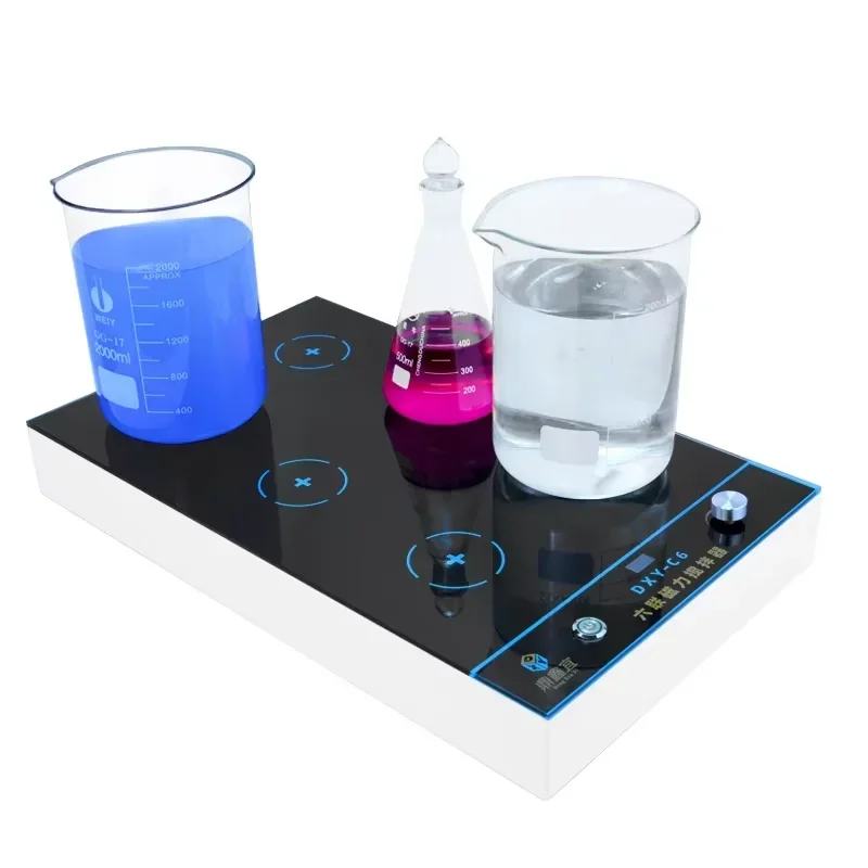 Лабораторная магнитная мешалка с цифровым дисплеем, скорость 6*2000 мл
Лабораторная магнитная мешалка с цифровым дисплеем, скорость 6*2000 мл