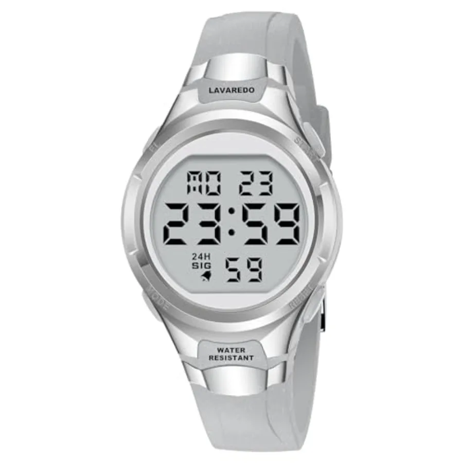 Watches for Women Sport Digital Womens Watch Waterproof with Silicone Strap Alarm/Stopwatch/Chronograph/LED Back Light
Watches for Women Sport Digital Womens Watch Waterproof with Silicone Strap Alarm/Stopwatch/Chronograph/LED Back Light