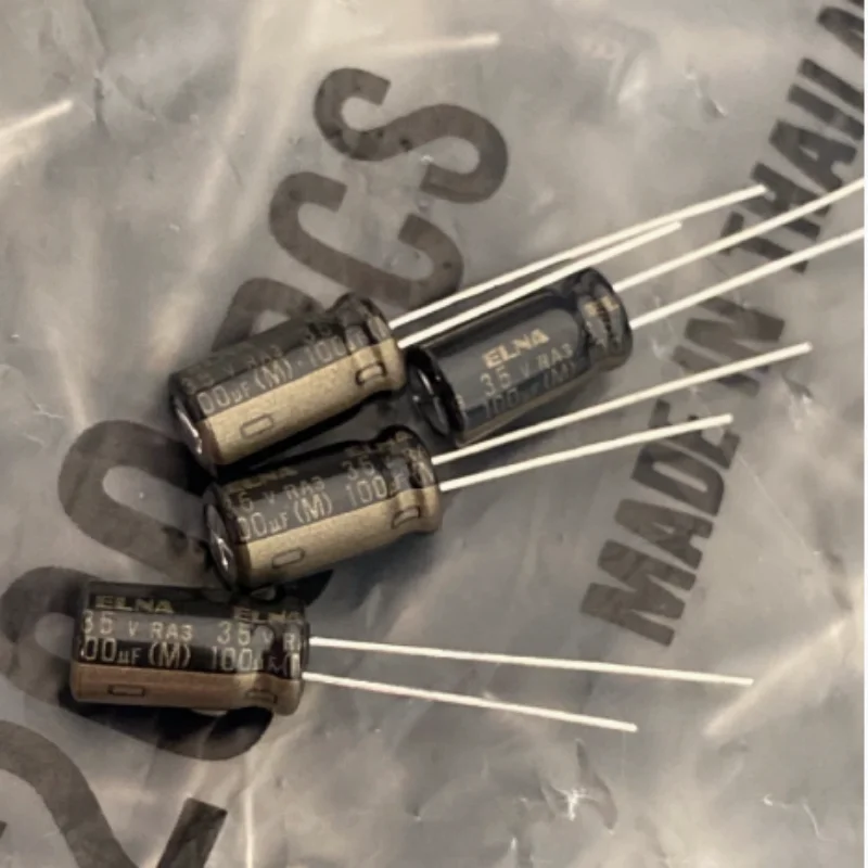 20PCS 100UF 35V Audio Capacitor 35V 100UF 6X11 RA3 Black Gold
20PCS 100UF 35V Audio Capacitor 35V 100UF 6X11 RA3 Black Gold