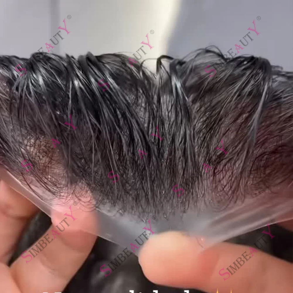 Undetectable 80-90Density Super Natural Hairline Grey Black Man's Wigs 100%Human Hair 0.02mm Ultra Micro Thin Skin Base Men Toup
Undetectable 80-90Density Super Natural Hairline Grey Black Man's Wigs 100%Human Hair 0.02mm Ultra Micro Thin Skin Base Men Toup