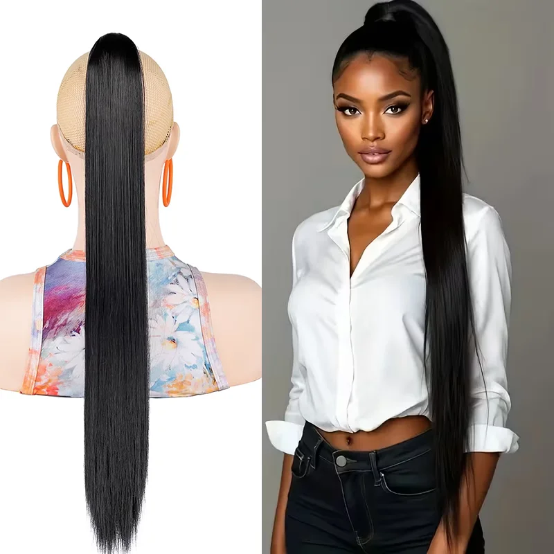 Synthetic Claw Clip Ponytail Black-Brown Fluffy , Long Wavy Natural Texture Suitable for Daily and Special Occasions
Synthetic Claw Clip Ponytail Black-Brown Fluffy , Long Wavy Natural Texture Suitable for Daily and Special Occasions