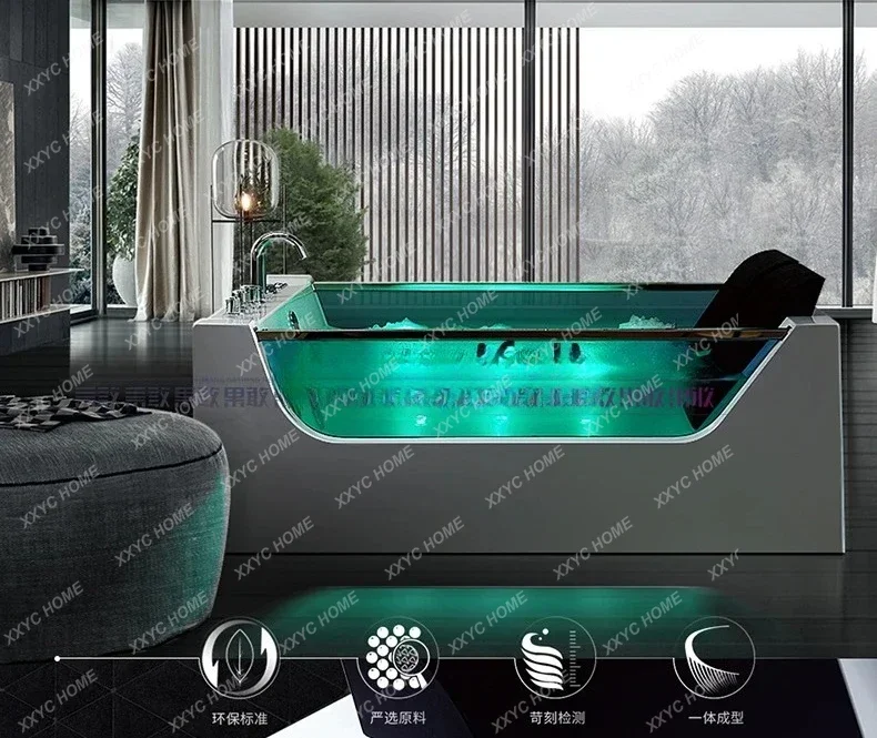 A Double Bath Thermostat Heating Light Luxury Surfing Jacuzzi Couple Smart Bath
A Double Bath Thermostat Heating Light Luxury Surfing Jacuzzi Couple Smart Bath