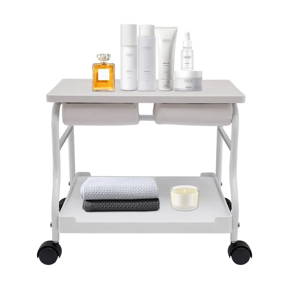 Portable Rolling Beauty Cart with 4 Wheels for Nail, Spa, and Pedicure Services
Portable Rolling Beauty Cart with 4 Wheels for Nail, Spa, and Pedicure Services