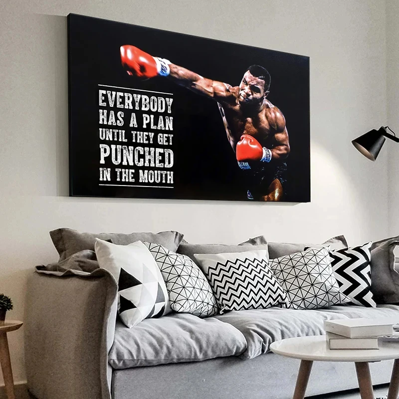 Boxing Champion Inspirational Poster Canvas Printing Modern motivational Canvas Wall Art Picture for Living Room Home Decoration
Boxing Champion Inspirational Poster Canvas Printing Modern motivational Canvas Wall Art Picture for Living Room Home Decoration