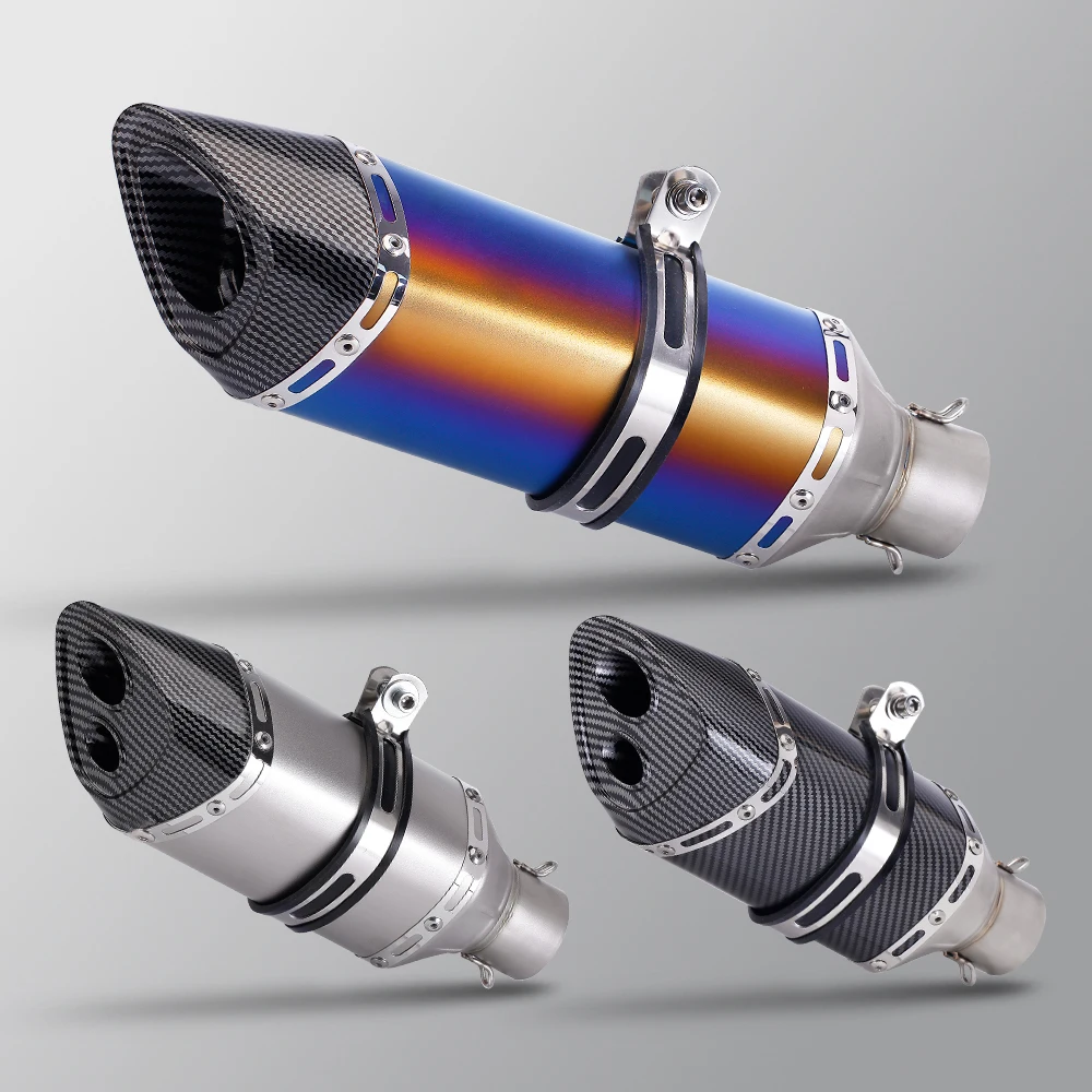 51MM Universal Motorcycle Exhaust muffler Yoshimura R17 Escape Moto For Z650 Z900 ER6N YZF R1 R3 S1000RR Slip On
51MM Universal Motorcycle Exhaust muffler Yoshimura R17 Escape Moto For Z650 Z900 ER6N YZF R1 R3 S1000RR Slip On