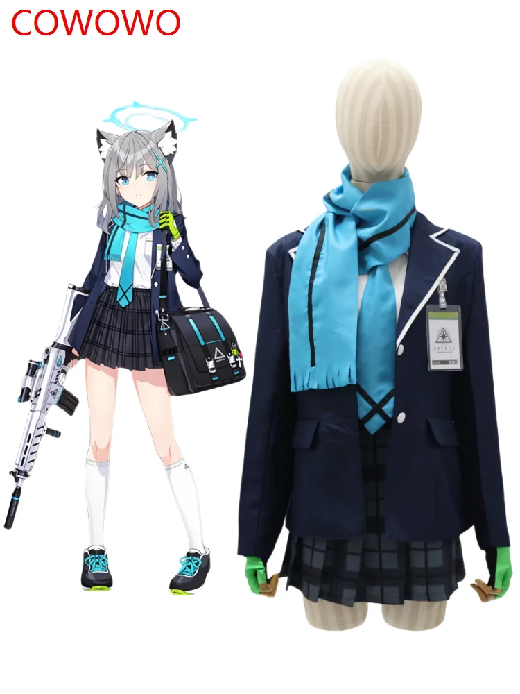 COWOWO Blue Archive Sunaokami Shiroko Cosplay Costume Cos Game Anime Party Uniform Hallowen Play Role Clothes Clothing
COWOWO Blue Archive Sunaokami Shiroko Cosplay Costume Cos Game Anime Party Uniform Hallowen Play Role Clothes Clothing