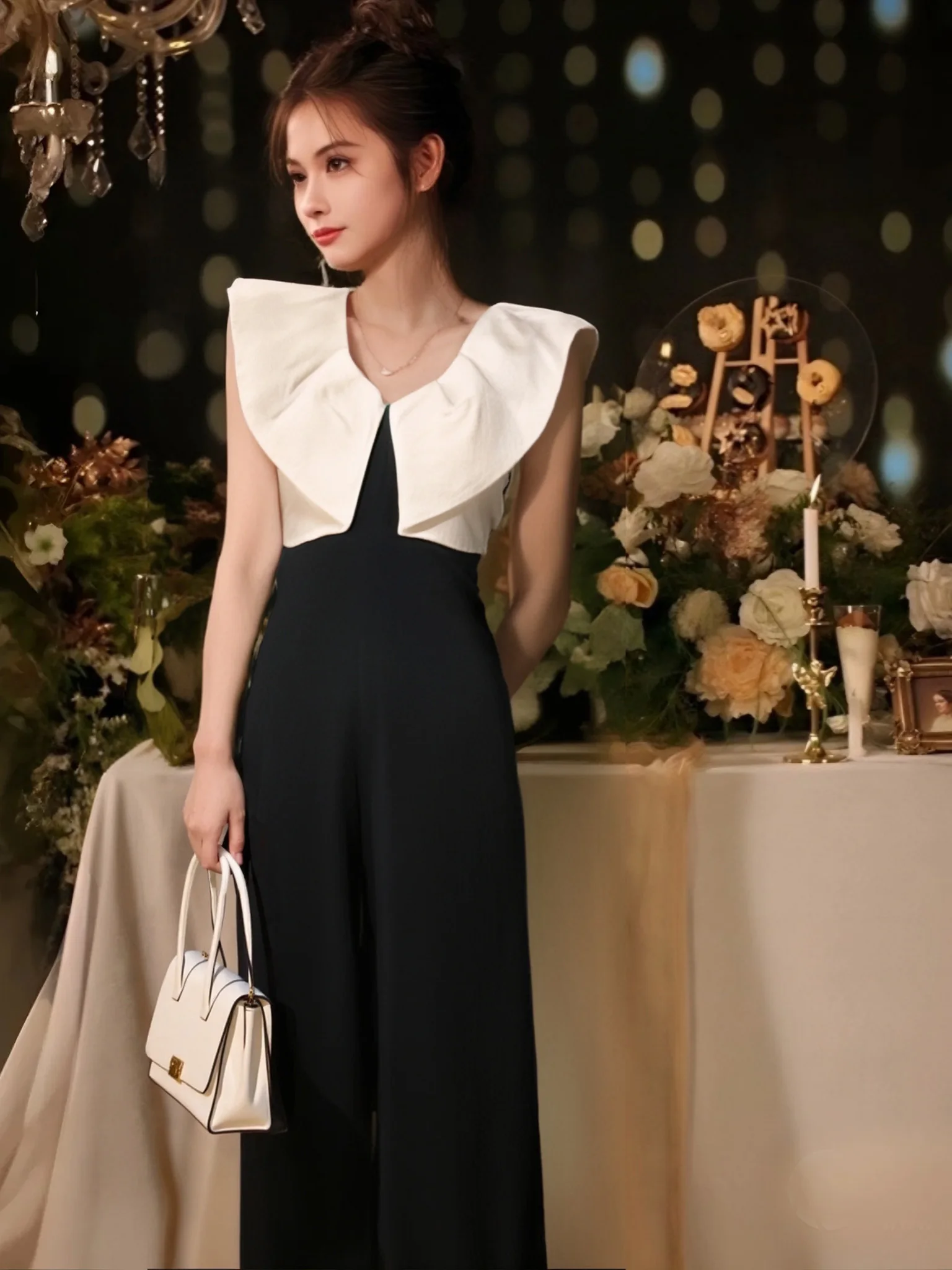 High Waist Wide Leg Monocomatic Color Blo Slimming Summer Outfit Ele Versatile Bla Polyester Fiber Long P...
High Waist Wide Leg Monocomatic Color Blo Slimming Summer Outfit Ele Versatile Bla Polyester Fiber Long P...