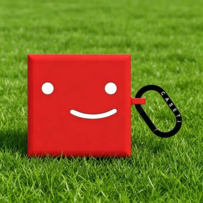 Red Square Smiling Face Earphone Case for AirPods Pro Customized Silicone AirPods 4 Earphone Protective Cover Accessories Gift
Red Square Smiling Face Earphone Case for AirPods Pro Customized Silicone AirPods 4 Earphone Protective Cover Accessories Gift